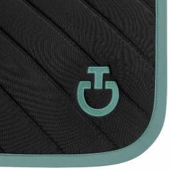 Cavalleria Toscana - Tapis de selle Diamonds and Lines Quilted / mint Noir