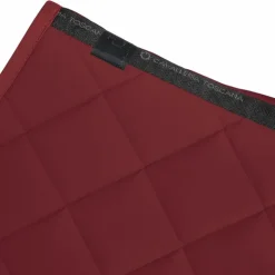 Cavalleria Toscana - Tapis de selle Diamond Quilted Jersey Bordeaux Sale