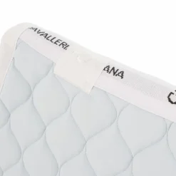 Cavalleria Toscana - Tapis de selle Circular Quilted Jersey pastel Bleu Sale