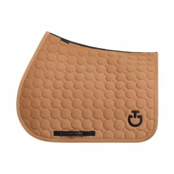 Cavalleria Toscana - Tapis de selle Circle cuivre Marron Sale