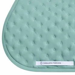 Cavalleria Toscana - Tapis de selle Embrodery Quilted mint green Vert