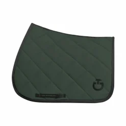 Outlet Cavalleria Toscana - Tapis de selle Diamond Quilted Jersey jungle green Vert