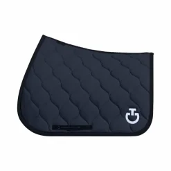 Cavalleria Toscana - Tapis de selle New Circular Quilted Jersey Marine Sale