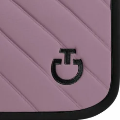 Cavalleria Toscana - Tapis de selle Diamonds and Lines lilas Violet Sale