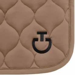 Cavalleria Toscana - Tapis de selle New Circular Quilted Jersey noisette Beige Sale