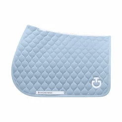 Online Cavalleria Toscana - Tapis de selle Circular Quilted sky blue Bleu