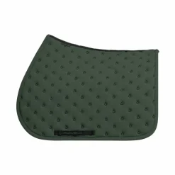 Cavalleria Toscana - Tapis de selle Embrodery Quilted jungle green Vert Outlet