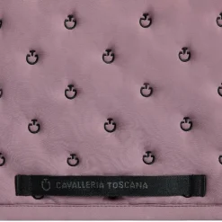 Best Cavalleria Toscana - Tapis de selle Embrodery Quilted lilas Violet