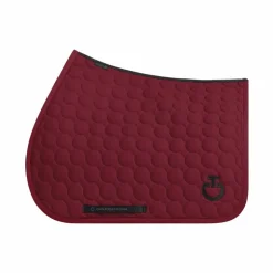 Sale Cavalleria Toscana - Tapis de selle Circle Bordeaux