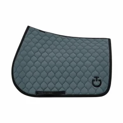Clearance Cavalleria Toscana - Tapis de selle Circular Quilted Jersey anthracite Gris