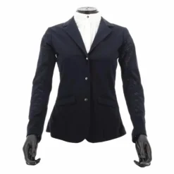 Cavalleria Toscana - Veste de concours enfants micro perforée marine