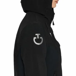 Cavalleria Toscana - Veste manches longues femme Revolution Mesh Noir Discount