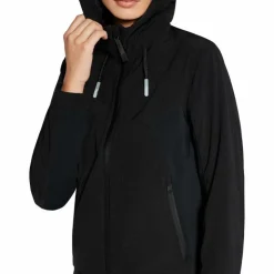 Cavalleria Toscana - Veste manches longues femme Revolution Mesh Noir Discount