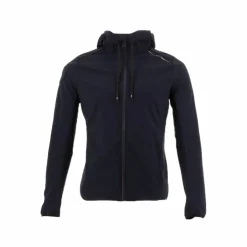 Cavalleria Toscana - Veste softshell à capuche homme Marine Discount