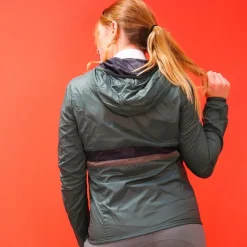 Discount Cavalleria Toscana - Veste à capuche femme légère et réversible femme / vert Marine