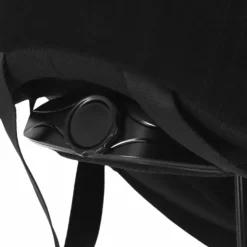 Choplin - Casque d'équitation Aero Velvet brillant Noir