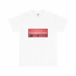 Collection Equine - T-shirt manches courtes Summertime blanc Discount