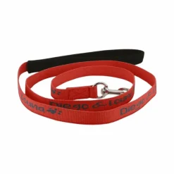 Diego & Louna - Laisse nylon corail Rouge