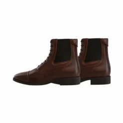 Dyon - Boots d'équitation en cuir à lacets Marron Online