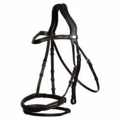 Discount Dyon - Bridon muserolle combinée Flash Noir