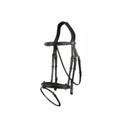 Best Dyon - Bridon muserolle combinée D Collection Noir