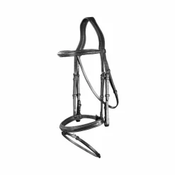 Clearance Dyon - Bridon muserolle combinée US Collection Noir