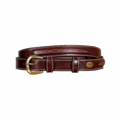 New Dyon - Ceinture avec surpiqûre décorative brun Marron