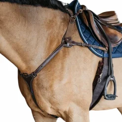 Dyon - Collier de chasse 5 points élastique D Collection Marron Sale