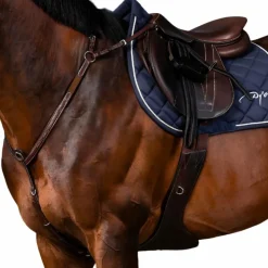 Dyon - Collier de chasse à pont US Collection brun Marron New