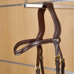 Dyon - Frontal en V cuir plat D Collection Marron Outlet