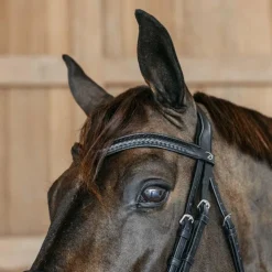 Dyon - Frontal en V Tressé New English Collection Noir Outlet