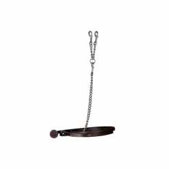 Discount Dyon - Longe en cuir avec chaîne Working by brun Marron