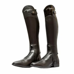 Hot Dyon - Mini-chaps Exel croco Noir