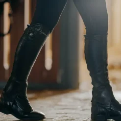 Hot Dyon - Mini-chaps Exel croco Noir