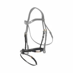 Online Dyon - Muserolle allemande chaîne D Collection Noir