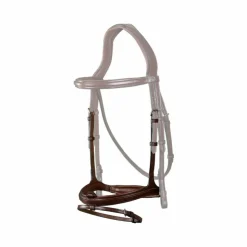 Dyon - Muserolle combinée New English Collection brun Marron