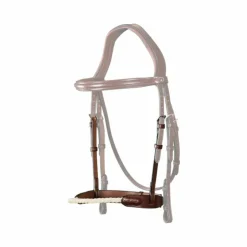 Outlet Dyon - Muserolle corde New English Collection brun Marron