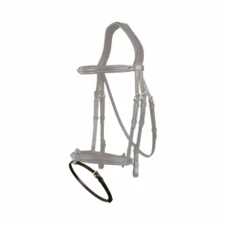 Online Dyon - Noseband 1/2 D Collection brun Marron