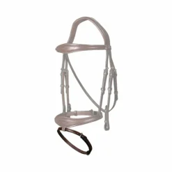 Discount Dyon - Noseband 1/2 New English Collection brun Marron