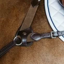 Outlet Dyon - Pad de protection collier de chasse 5 points New English Collection Marron