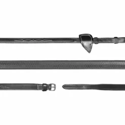 Dyon - Rênes caoutchouc 5/8 US Collection Noir Online