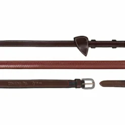 Dyon - Rênes caoutchouc 1/2 Working by brun Marron Discount