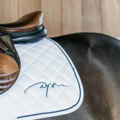 Dyon - Tapis de selle Diamond Blanc Outlet