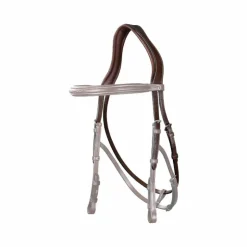 Dyon - Têtière hackamore US Collection Marron