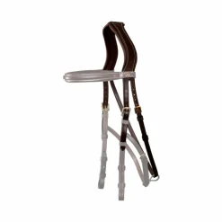 Dyon - Têtière pour hackamore D Collection Marron