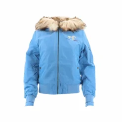 Best Eden by Pénélope - Bombers à capuche enfant Lyon bleu artic