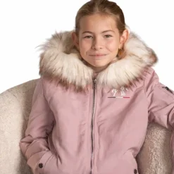 Best Eden by Pénélope - Bombers à capuche enfant Lyon poudré Rose