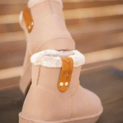 Outlet Eden by Pénélope - Boots fourrées enfants Beige