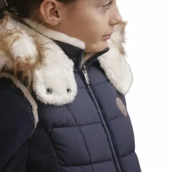 Hot Eden by Pénélope - Doudoune sans manches enfant Newroge Marine