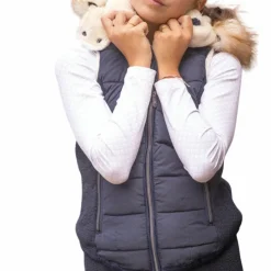 Hot Eden by Pénélope - Doudoune sans manches enfant Newroge Marine